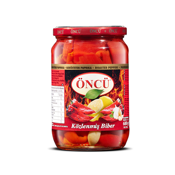 Közlenmiş Biber 680 gr