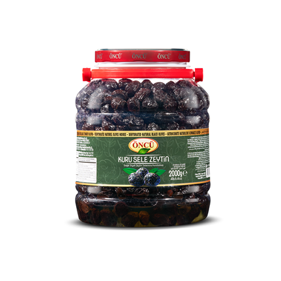 Kurusele Siyah Zeytin 2000 gr