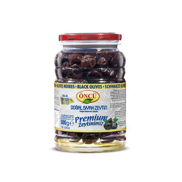 Salamura Siyah Zeytin 2xl-xl 500 gr