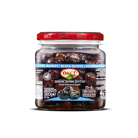 Salamura Siyah Zeytin m-s 360 gr