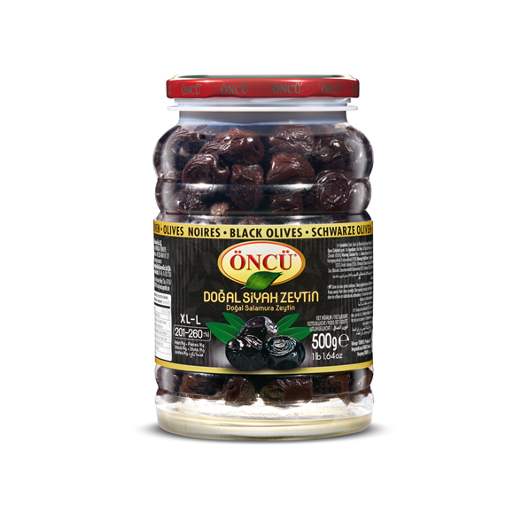 Salamura Siyah Zeytin xl-l 500 gr