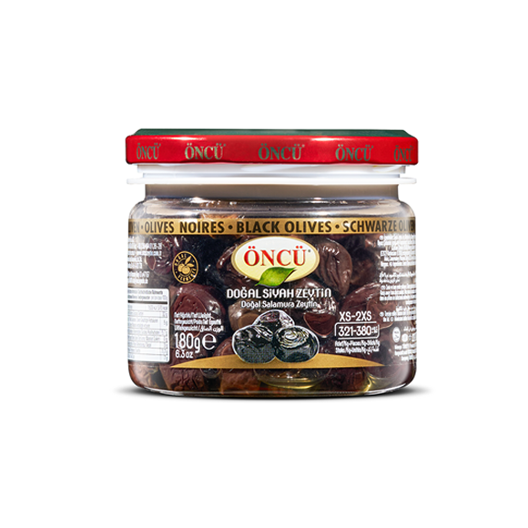 Salamura Siyah Zeytin xs-2xs 180 gr